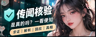 传闻核验栏目视觉